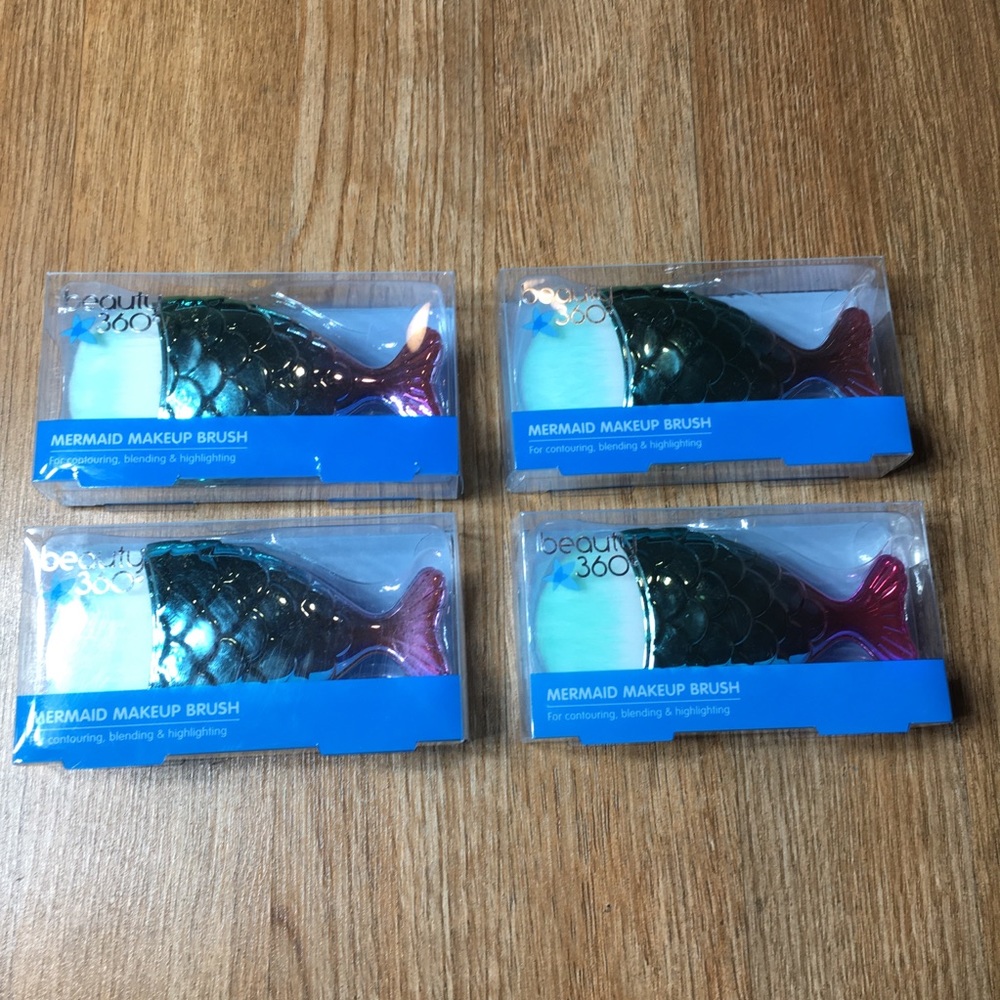 Beauty 360 (4 pieces) Mermaid Makeup Brush